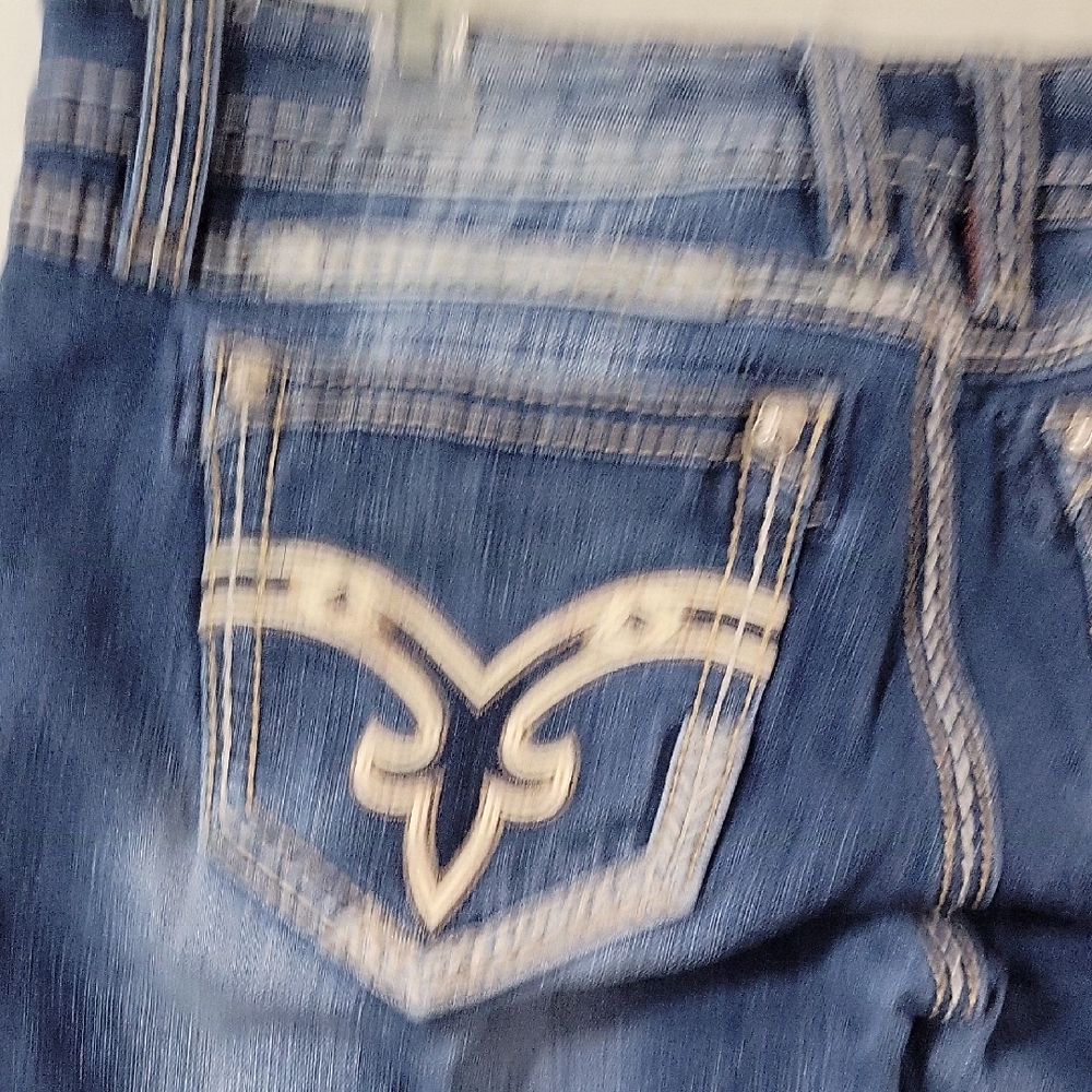 Rock Revival Densia Easy Capri Size 32 - Picture 4 of 11